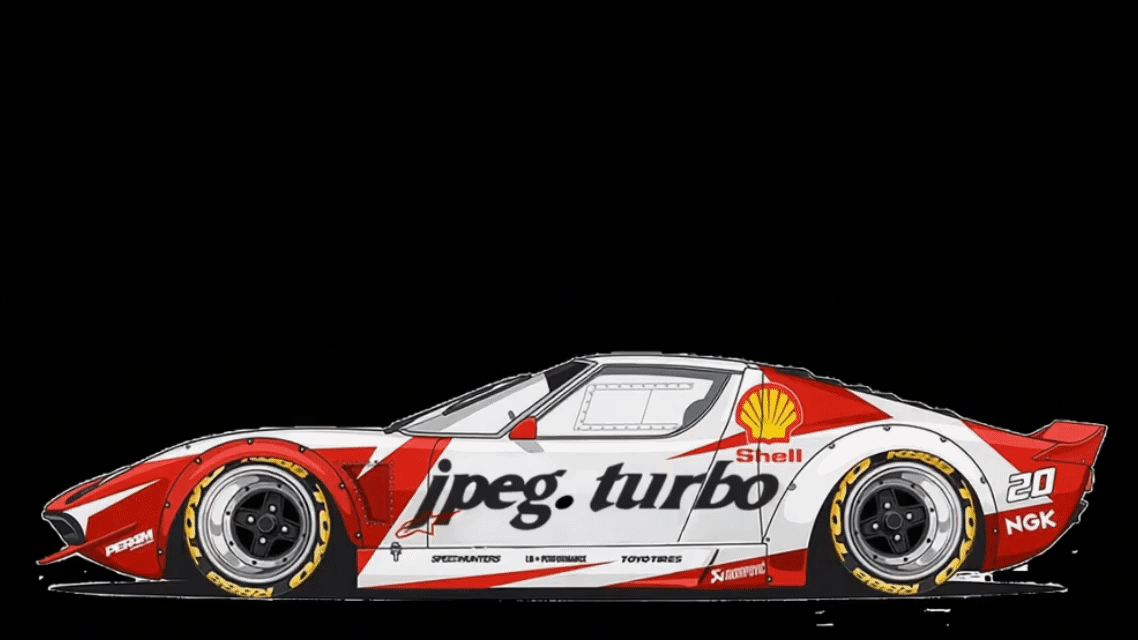 jpeg turbo car